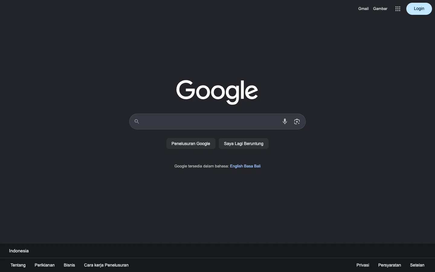 Latest captured view of google.com